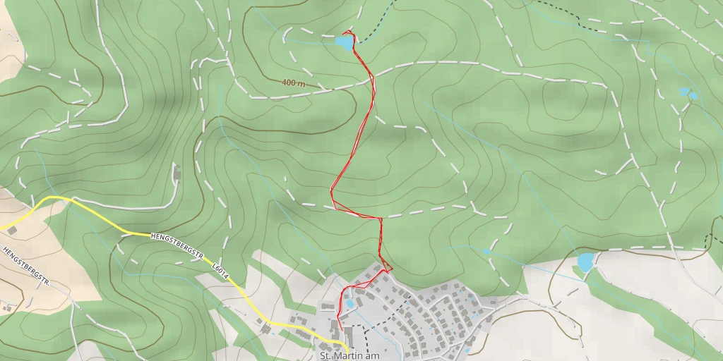 Carte de l'itinéraire :  Wildbachlweg - Wildbachlweg - Sankt Martin-Karlsbach