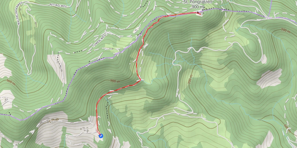 Map of the trail for Remšnik