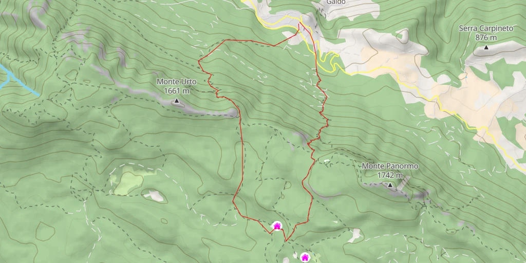 Carte de l'itinéraire :  cai 311