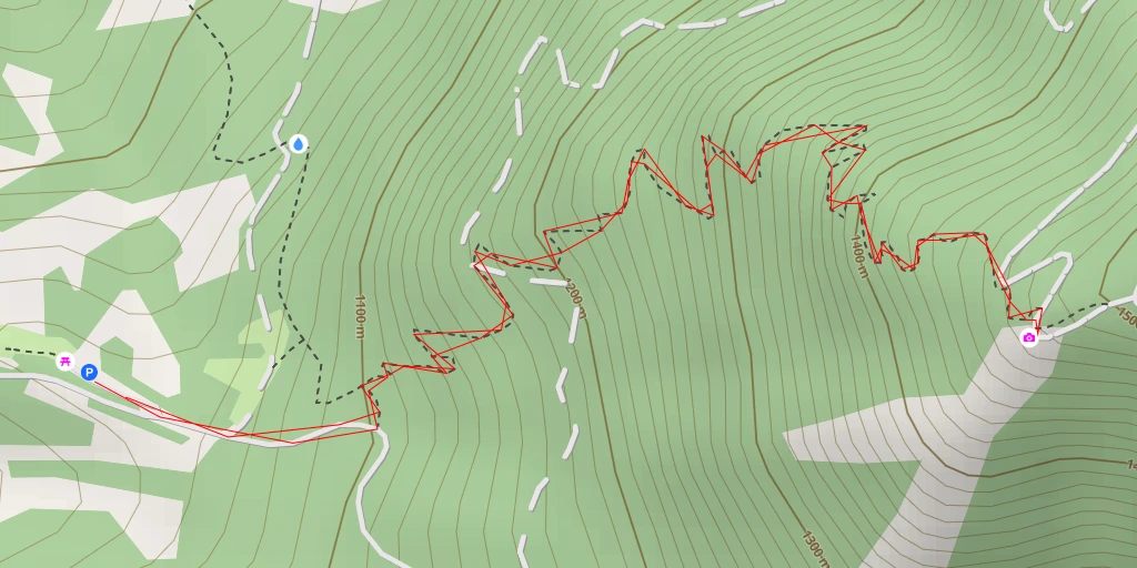 Map of the trail for Sentiero Novi Veila - Sacro Monte