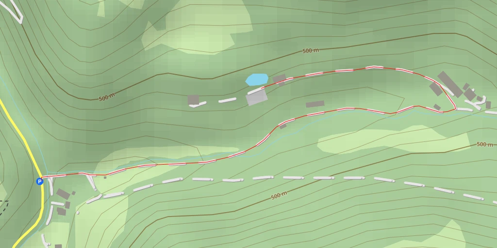 Map of the trail for Soisstraße