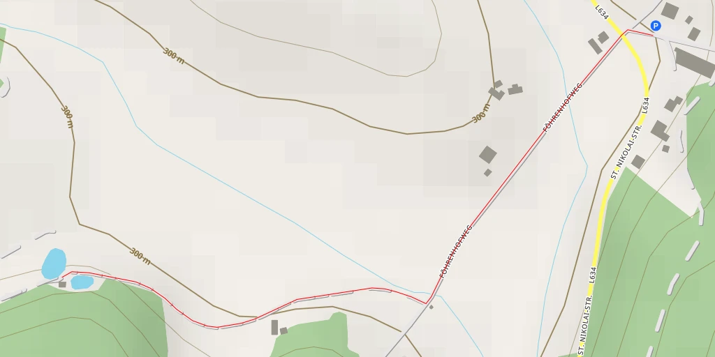 Carte de l'itinéraire :  Holzbauerweg - Holzbauerweg - Sankt Nikolai im Sausal