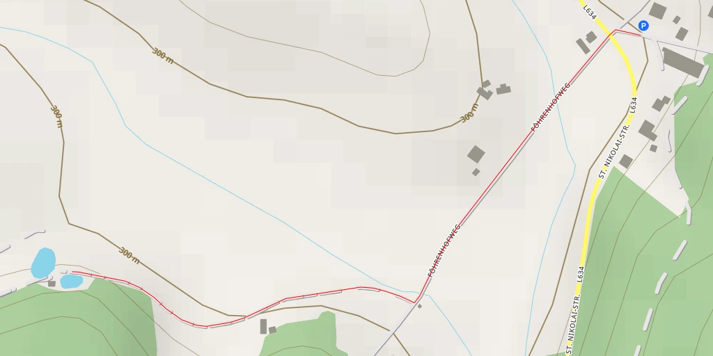 Carte de l'itinéraire :  Holzbauerweg - Holzbauerweg - Sankt Nikolai im Sausal