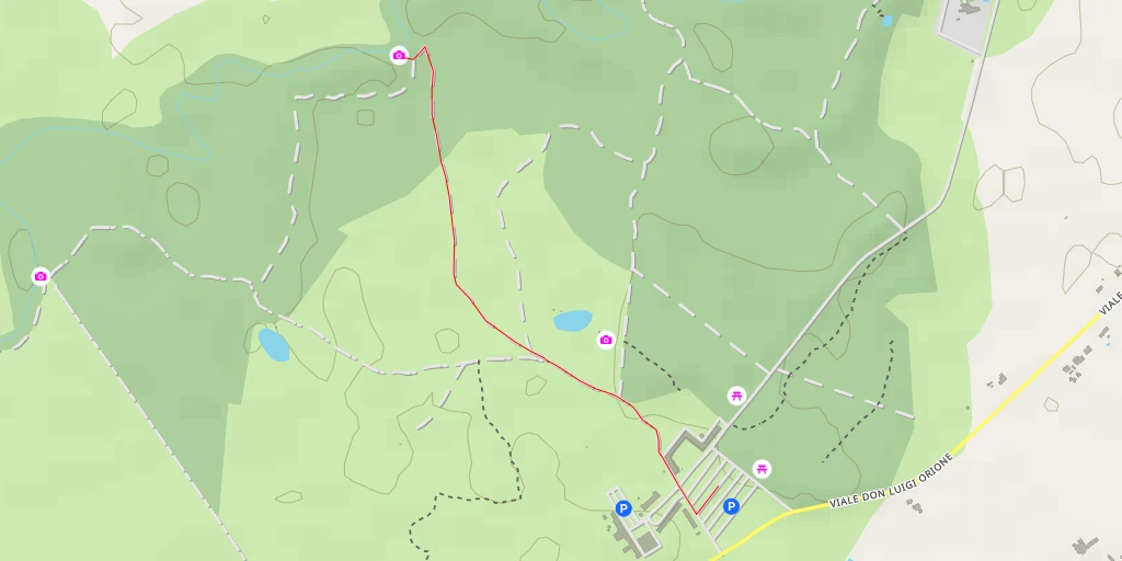 Map of the trail for Piazzale Gaetano Russo - Foggia