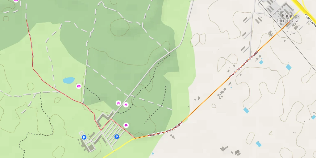 Map of the trail for Piazzale Gaetano Russo - Foggia