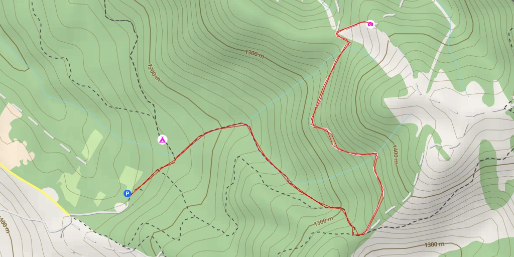 Map of the trail for AI - Costara