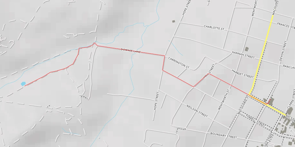 Map of the trail for 96Z-15 - 96Z-15 - Newcastle-Maitland