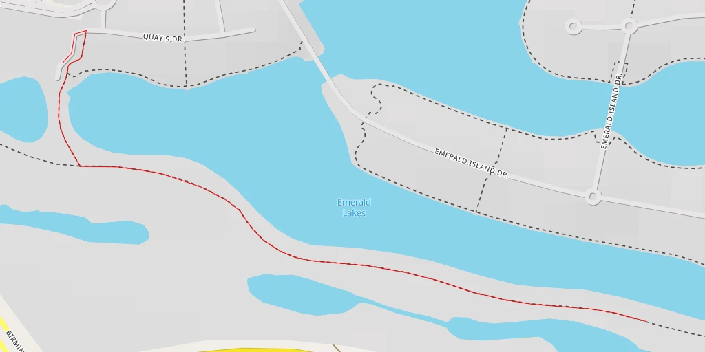 Map of the trail for Nielsens Road - Nielsens Road - Gold Coast City