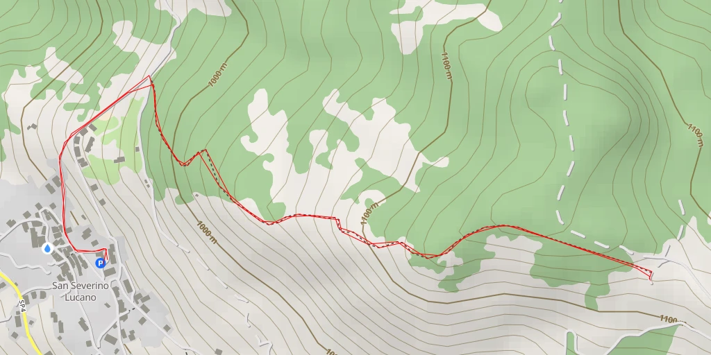 Map of the trail for Giostra RB Ride