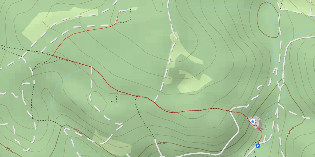 Map of the trail for Schneiderzipf