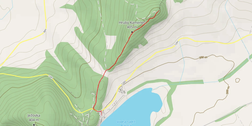 Map of the trail for 1291