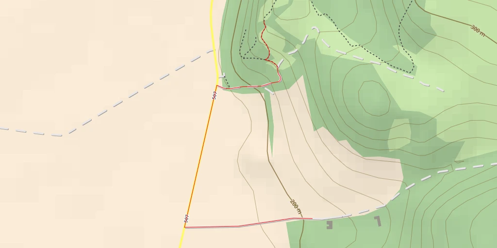 Carte de l'itinéraire :  Beckovské skalice