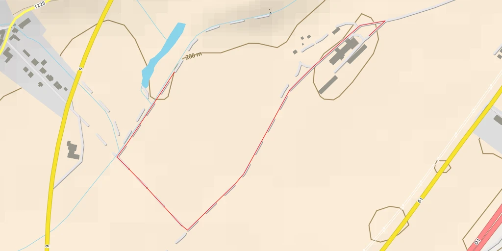 Map of the trail for 9