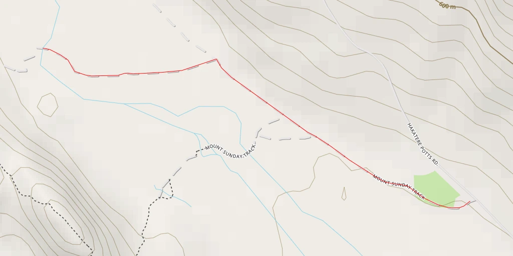 Map of the trail for No bridge anymore