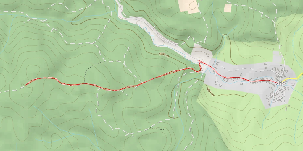 Carte de l'itinéraire :  Žabec