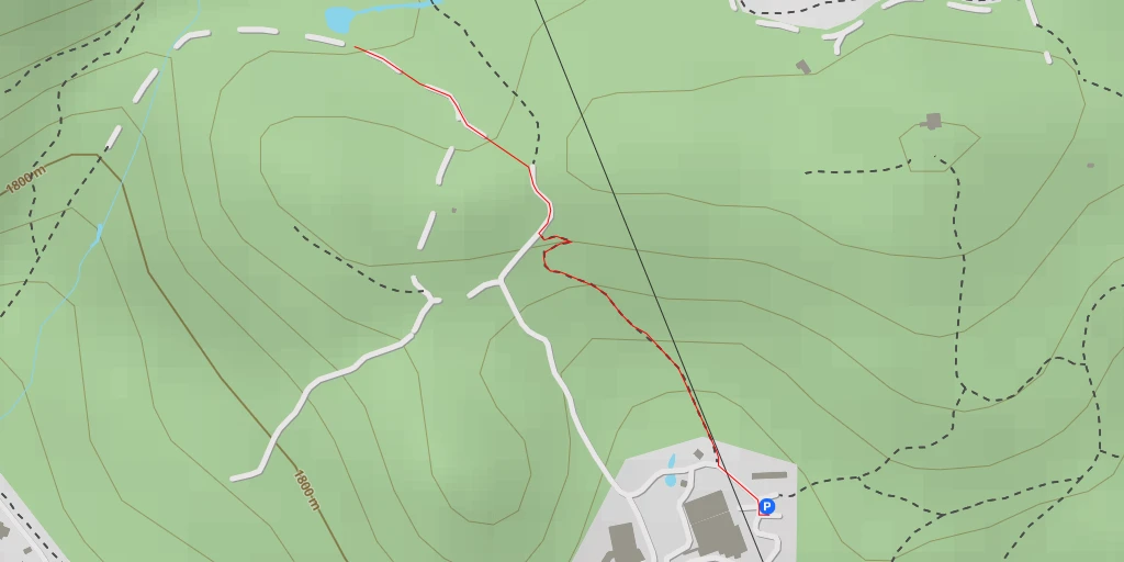 Carte de l'itinéraire :  Golf communal de Font-Romeu - Rue de la Tour des Maures