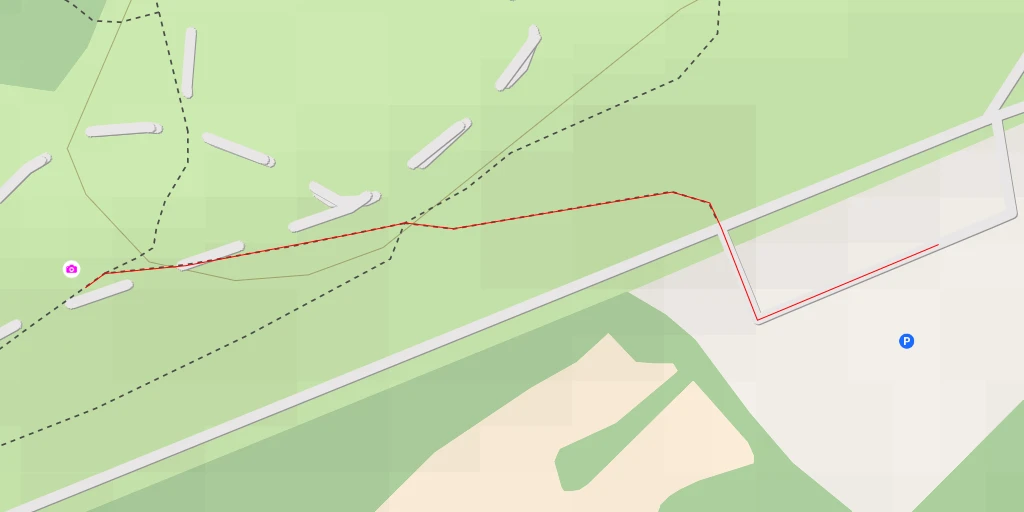 Map of the trail for AI - Étang du Petit Bois