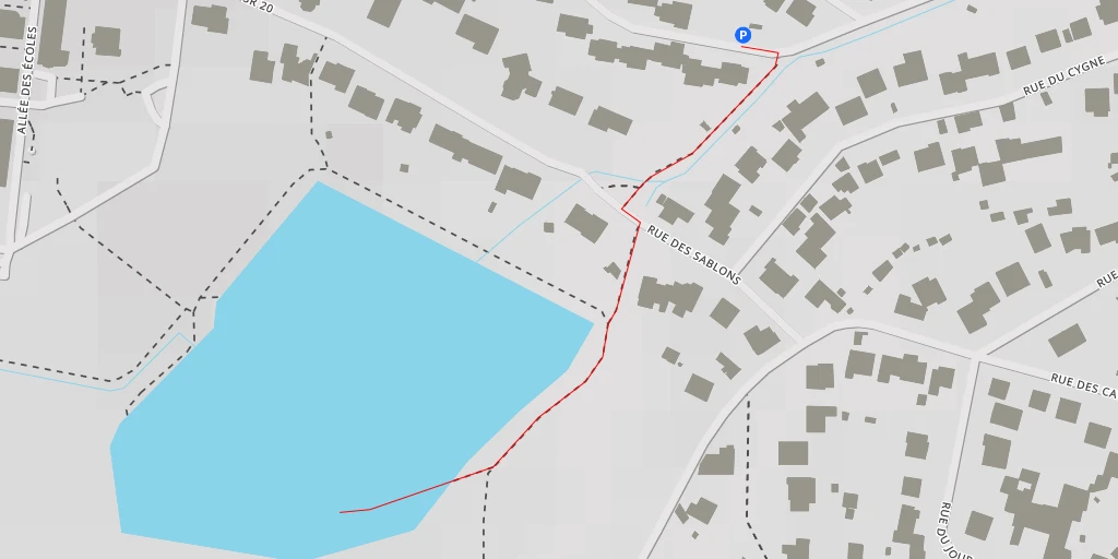 Map of the trail for Chemin des Caves - Chemin des Caves