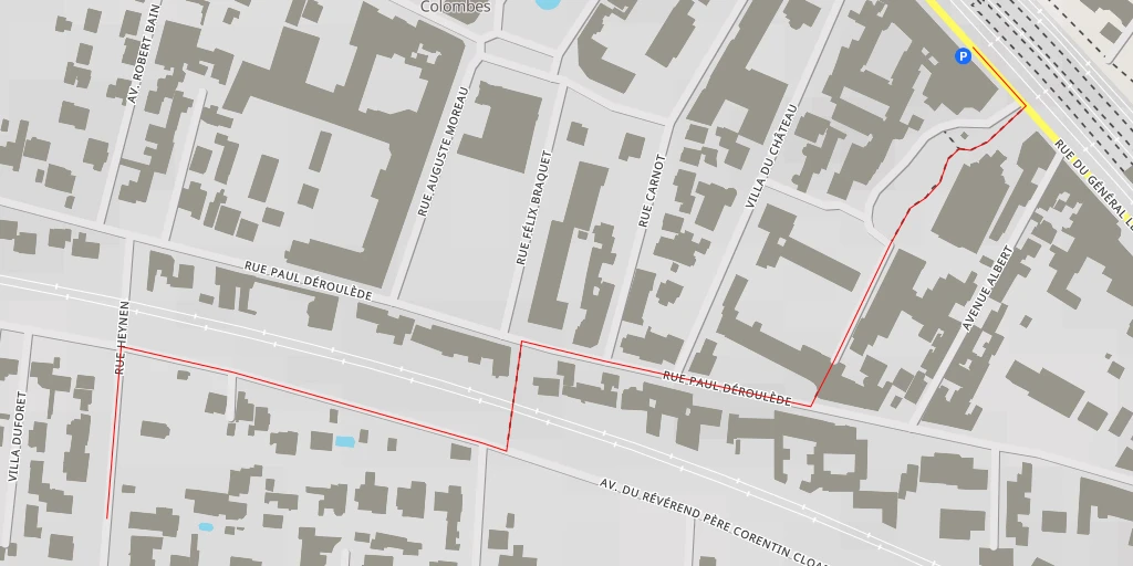 Map of the trail for Villa des Lauriers - Villa des Lauriers