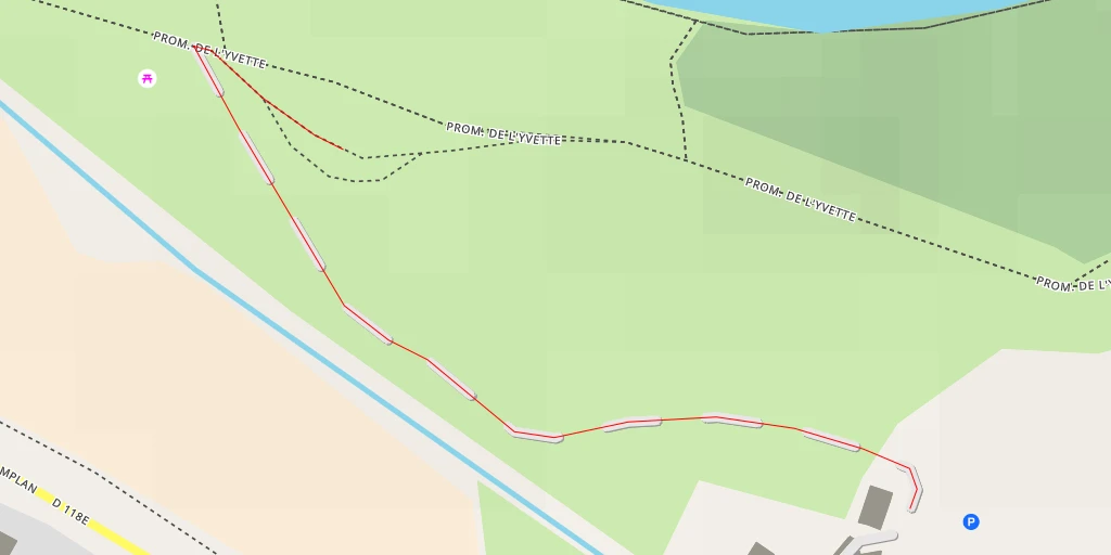 Map of the trail for AI - Route de Champlan - Saulx-les-Chartreux