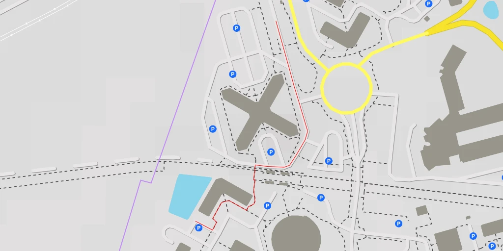 Map of the trail for Rue Hélène Boucher