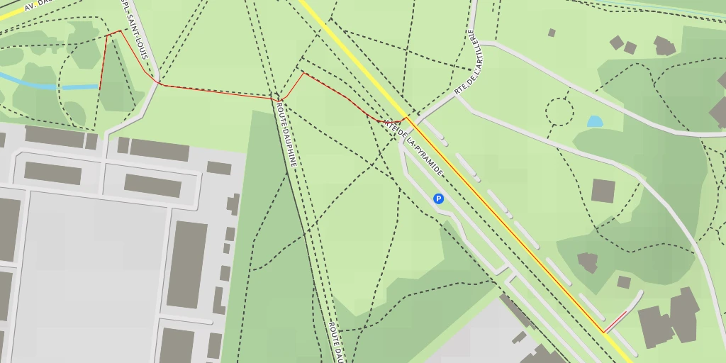 Map of the trail for Square Carnot - Avenue Daumesnil - Paris