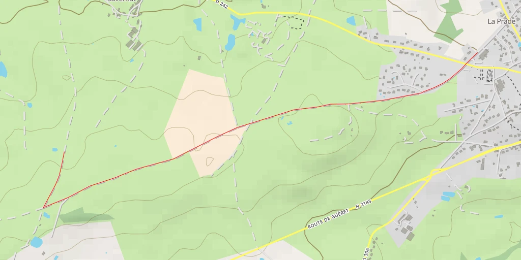 Map of the trail for 03380