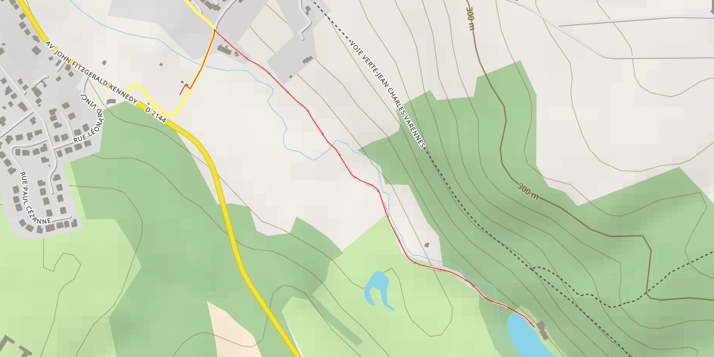 Map of the trail for Golf de Sainte-Agathe - Voie Verte Jean Charles Varennes