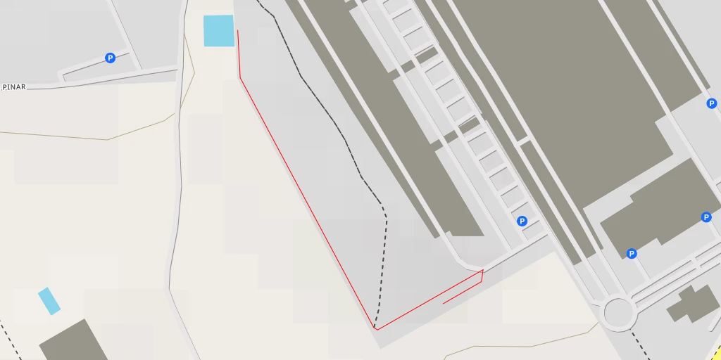 Map of the trail for Hospital de Son Espases - Ma-1110 - Palma