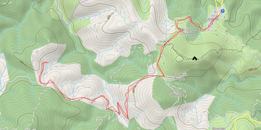 Carte de l'itinéraire :  66300