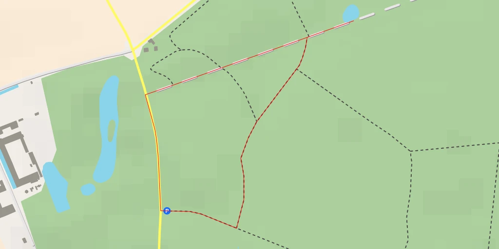 Map of the trail for D 21e - D 21e