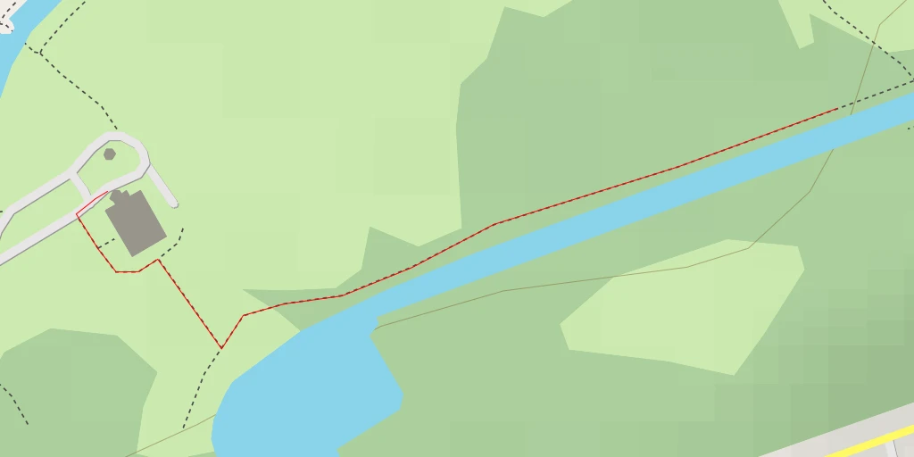 Map of the trail for Avenue de l'Hermitage - Avenue de l'Hermitage