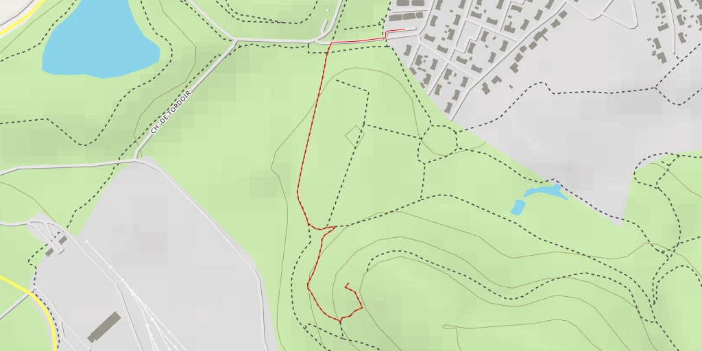 Map of the trail for AI - Rue Ginette Neveu - Oignies