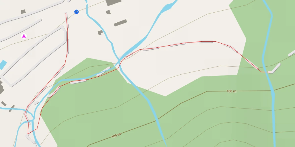 Map of the trail for 