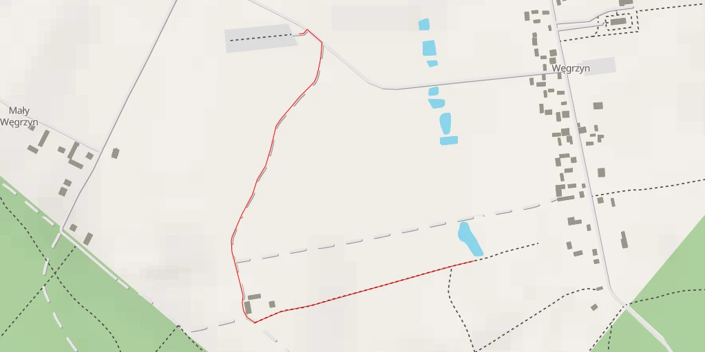 Map of the trail for 