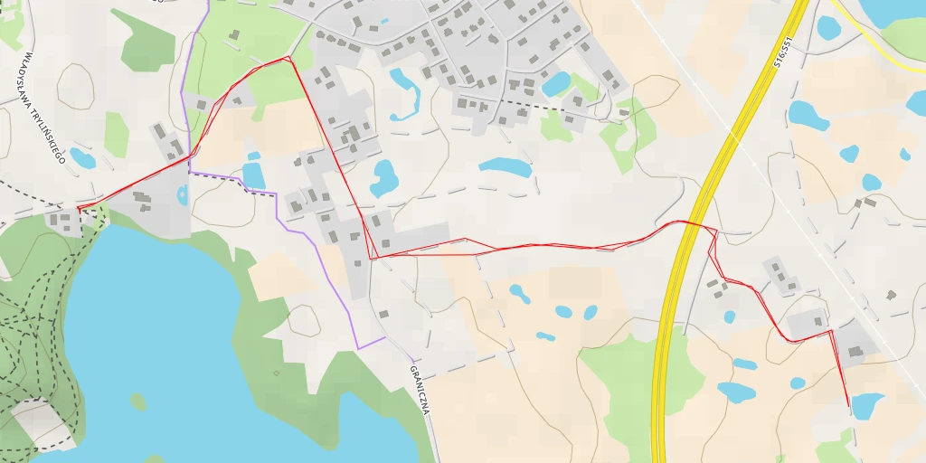 Map of the trail for 