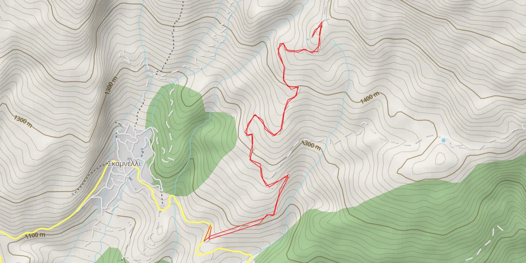 Map of the trail for ΕΠ25