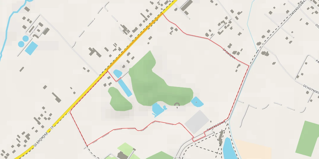 Map of the trail for 