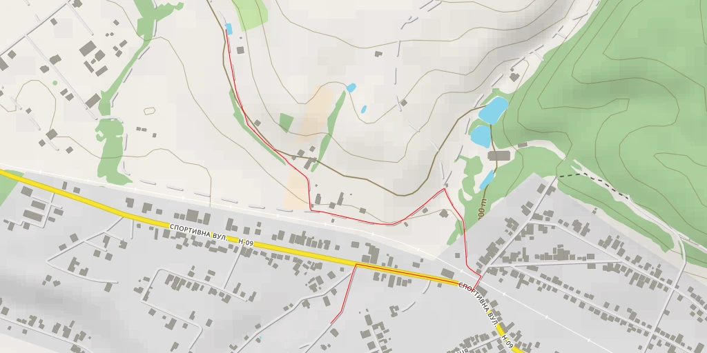 Map of the trail for 