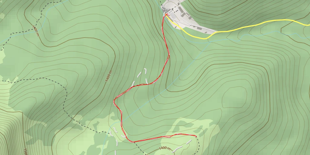 Map of the trail for Заросляк - Несамовите