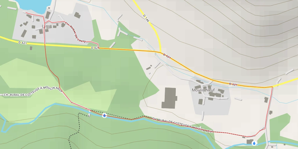 Map of the trail for 