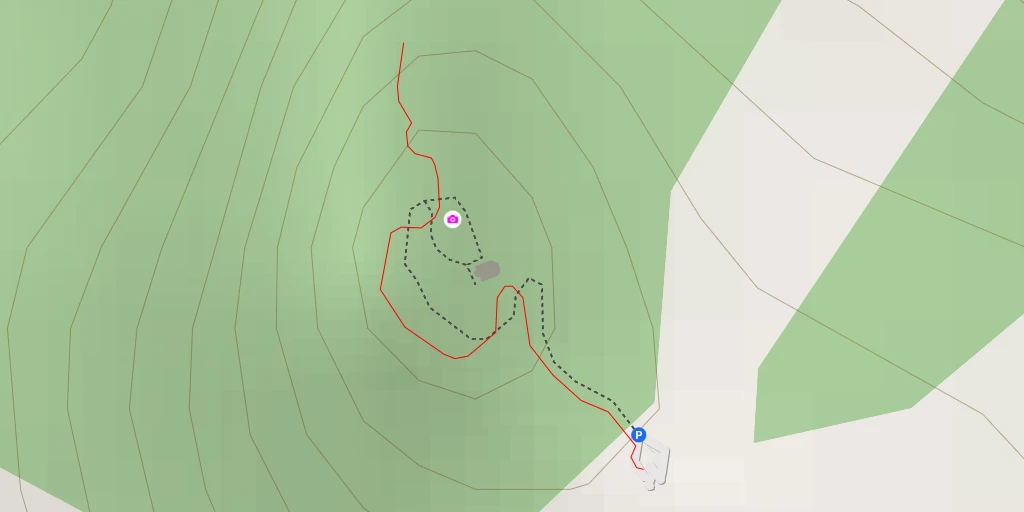 Map of the trail for Saurier-creste - chapelle-du-brionnet - D 146