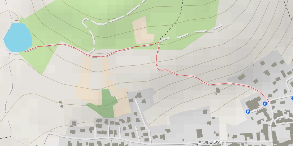 Map of the trail for Chemin de la Gaité - Chemin de la Gaité