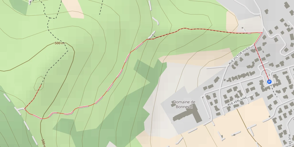 Map of the trail for Haras de Prat - Chemin de la Sagne