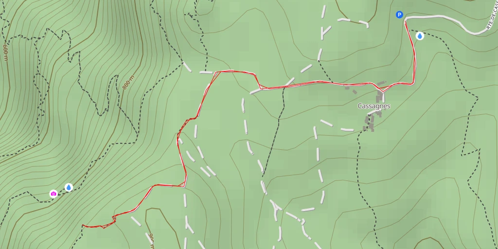 Map of the trail for AI - La belle fenêtre