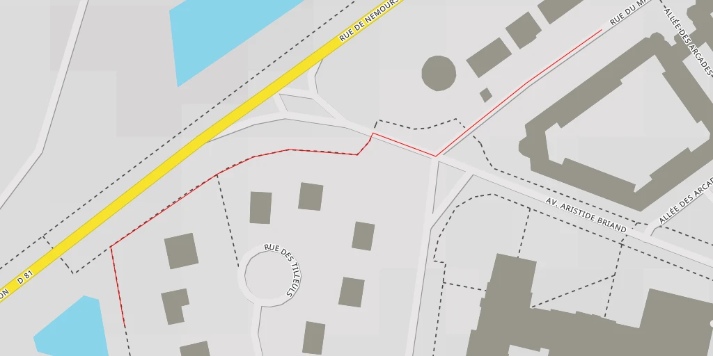 Map of the trail for Route de la Mission - Route de la Mission