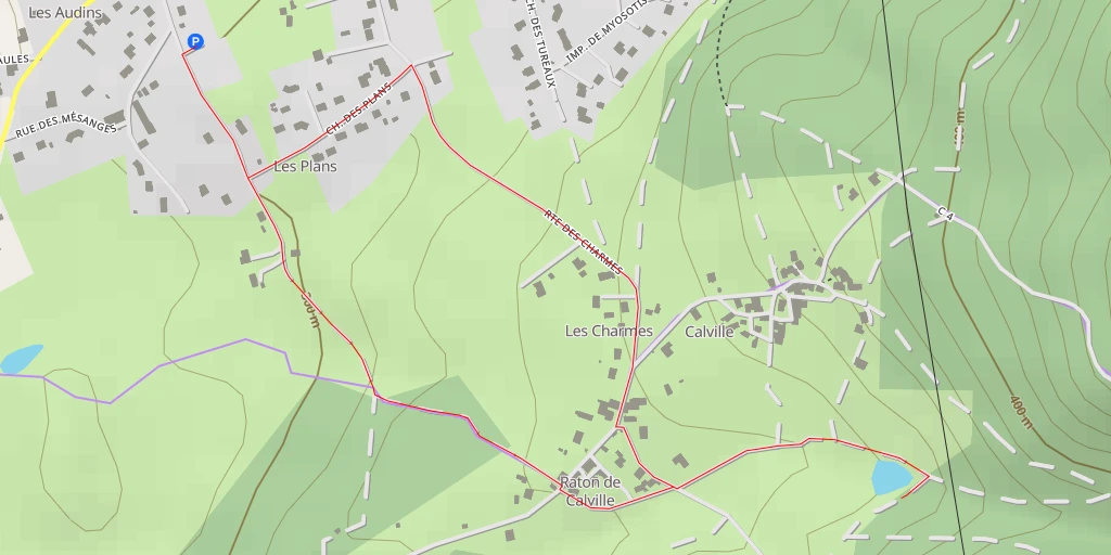 Map of the trail for 