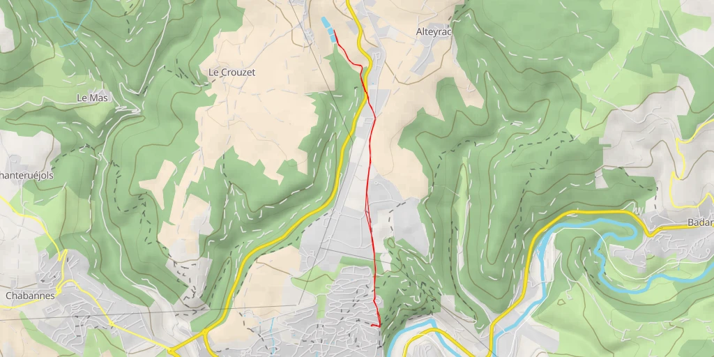 Map of the trail for 