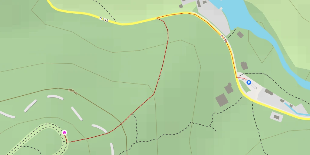 Map of the trail for AI - Réservoir d'eau Incendie - Les Matelles