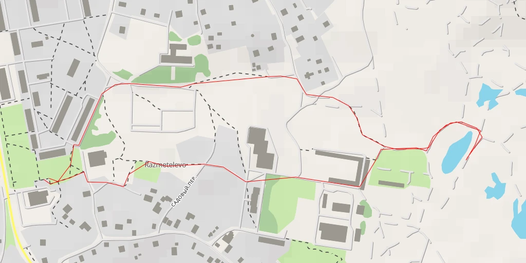 Map of the trail for «Кола»